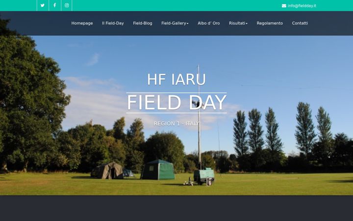 Screenshot of fieldday.it