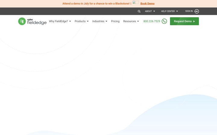 Screenshot of fieldedge.com