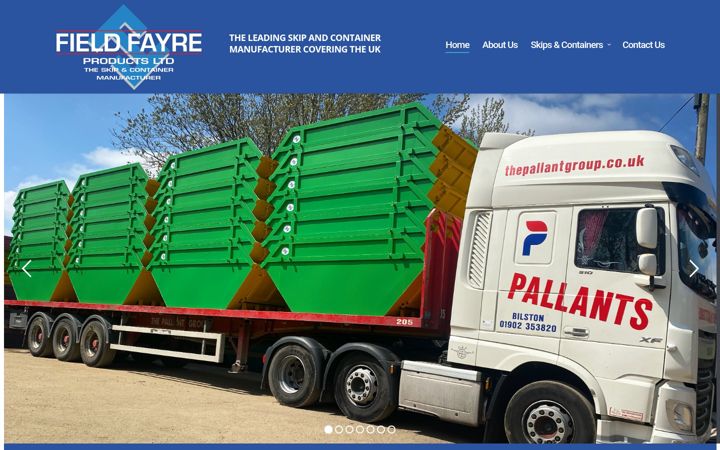 Képernyőkép: fieldfayreskipproducts.co.uk