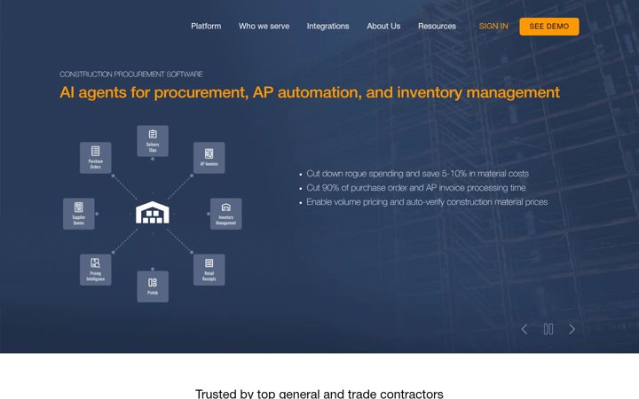 Screenshot of fieldmaterials.com