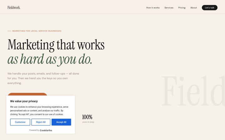 Screenshot von fieldworkstudio.co
