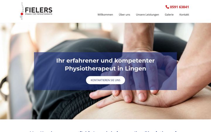 Screenshot of fielers.de