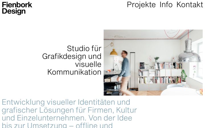 Screenshot of fienbork-design.de