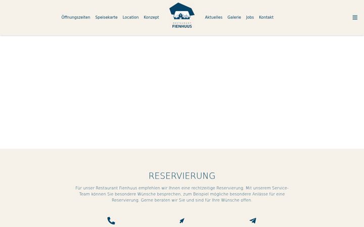 Screenshot of fienhuus.de