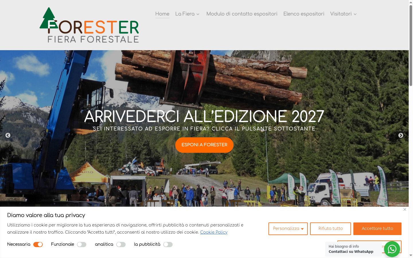 Screenshot tal-banner tal-kunsens muri qabel kwalunkwe interazzjoni