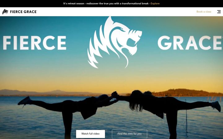 Screenshot of fiercegrace.com