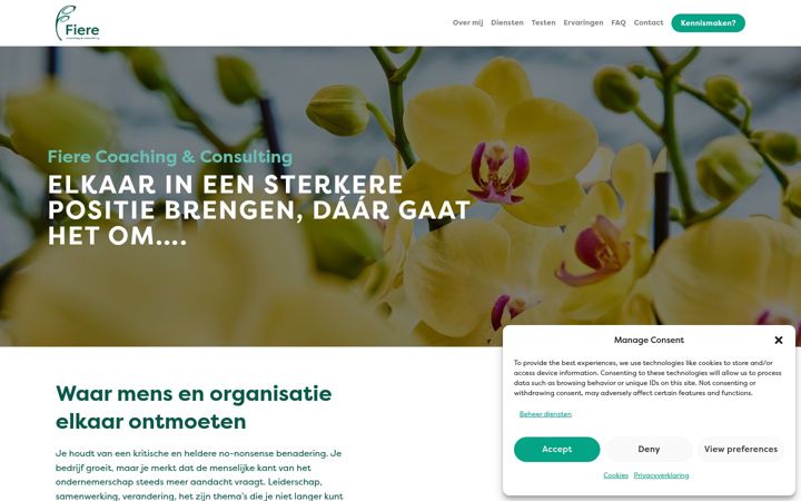 Screenshot of fiere.nl