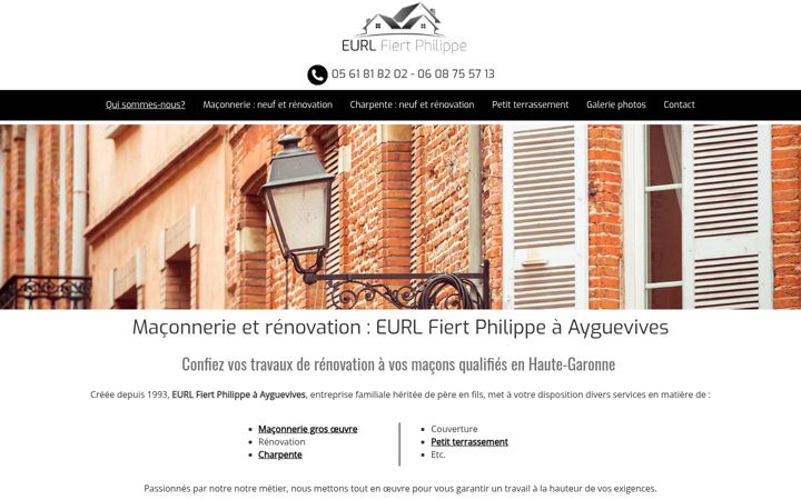 Screenshot of fiertphilippe.com
