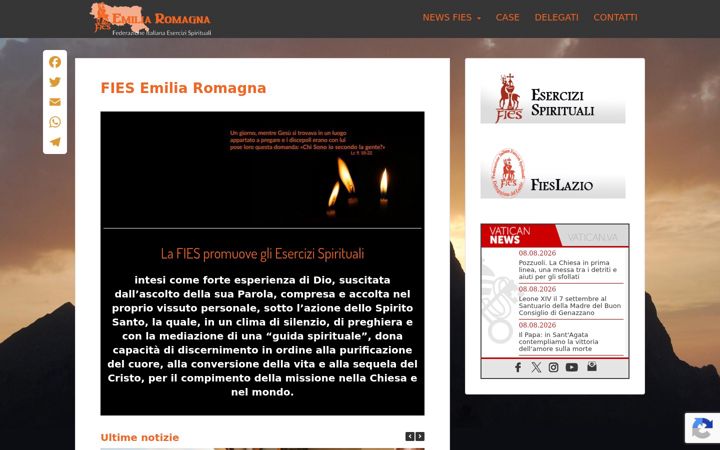 Screenshot of fiesemiliaromagna.it