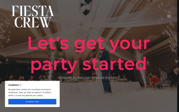 Screenshot of fiestacrew.be