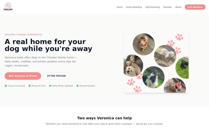 Screenshot of fiestapets.co.uk