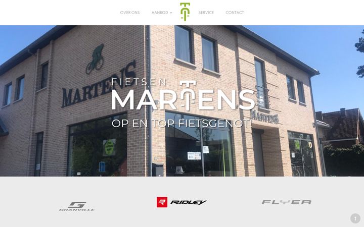 Screenshot of fietsenmartens.be