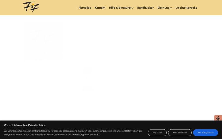 Screenshot stránky fif-kassel.de