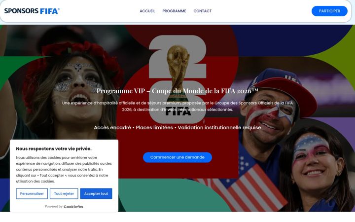 Screenshot of fifa-sponsors.com
