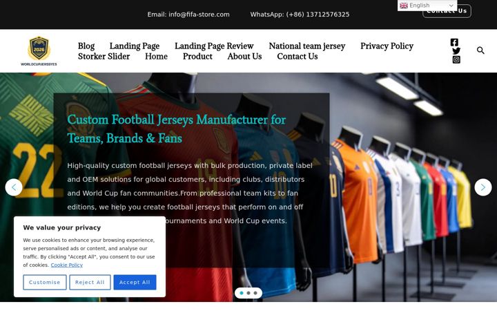 Screenshot of fifa-store.com