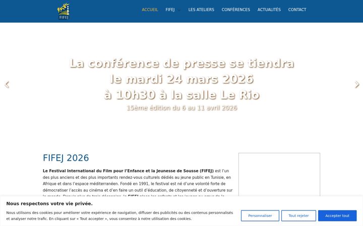 Screenshot of fifej.org