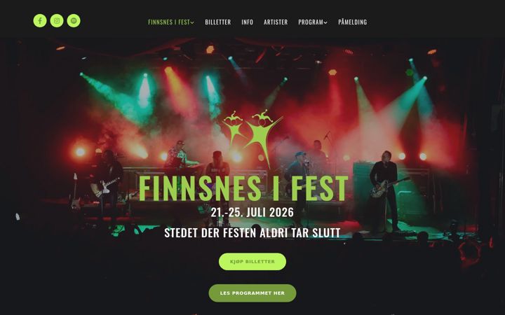 Ekrano kopija fifest.no