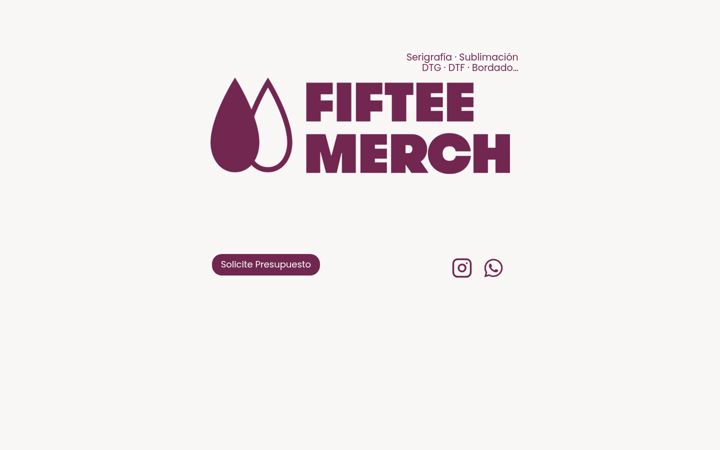 Screenshot of fiftee.es