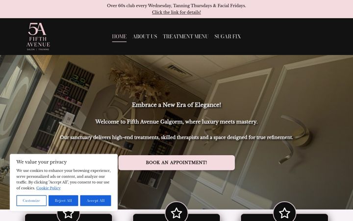 Screenshot of fifthavenuegalgorm.com