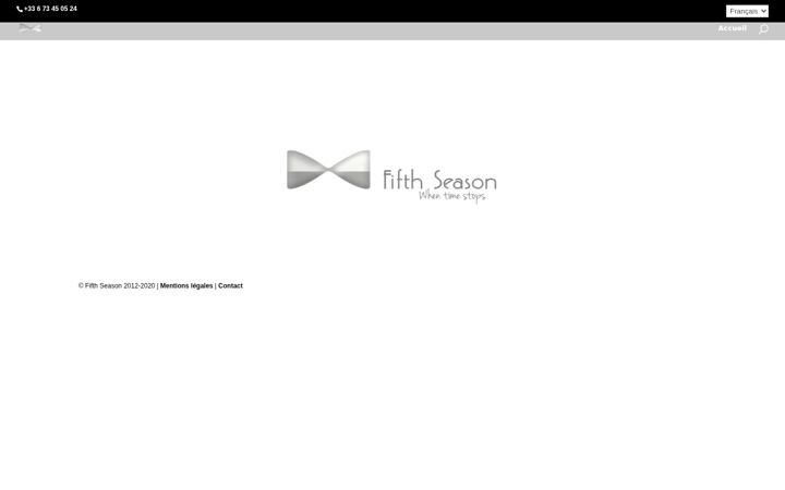 Screenshot of fifthseason.fr