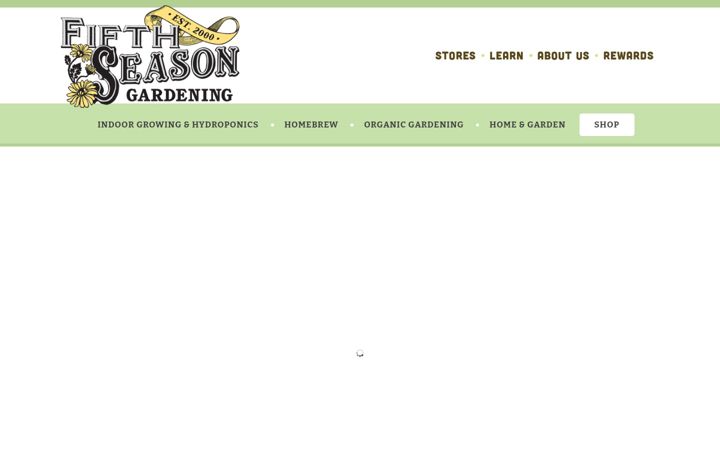 Screenshot of fifthseasongardening.com