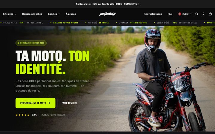Screenshot of fifty50cc.com