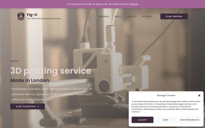 Screenshot of fig-o.com