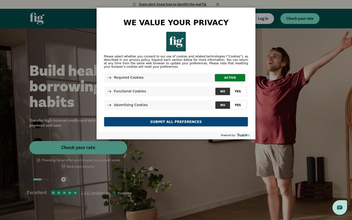 Screenshot of fig.ca