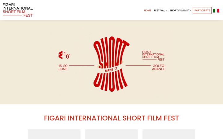 Screenshot of figarifilmfest.it