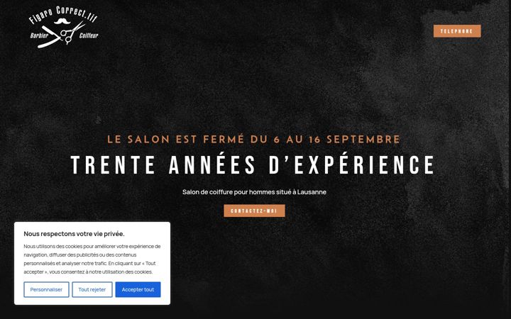 Screenshot of figaro-correctif.ch