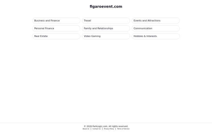 Screenshot of figaroevent.com