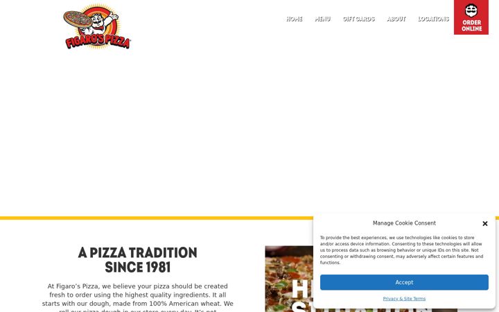 Screenshot of figaros.com