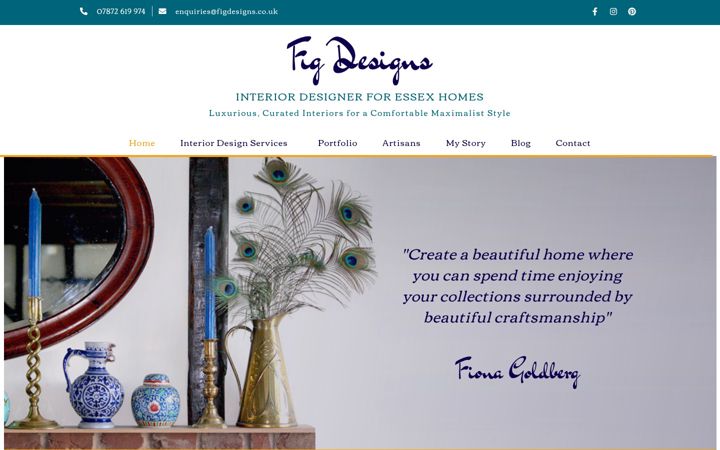 Screenshot of figdesigns.co.uk