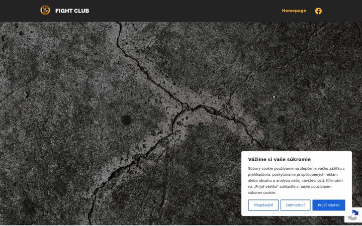 Screenshot of fight-club.sk