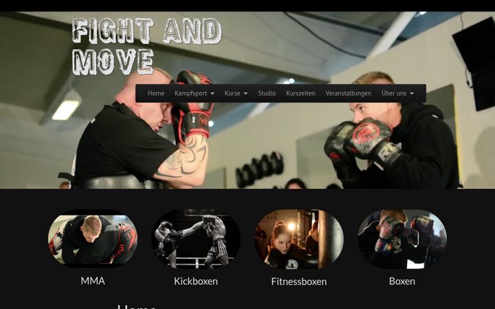 Screenshot of fight-move.de
