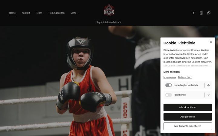 Ekrānuzņēmums no fightclubbitterfeld.de