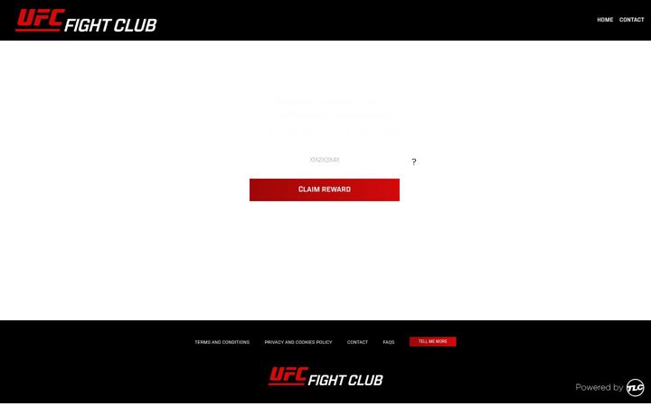 Screenshot of fightclubrewards.com