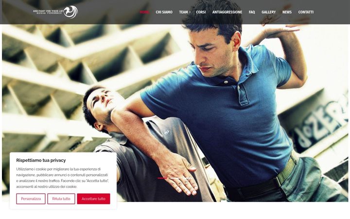 Screenshot of fightforyourlife.it
