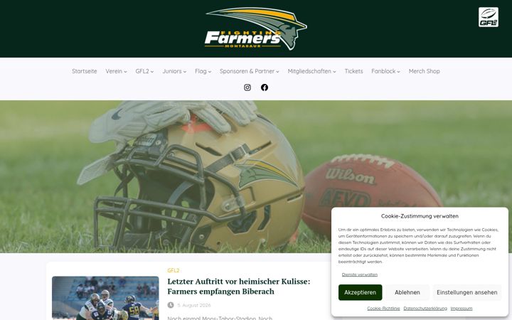Ekrānuzņēmums no fighting-farmers.de