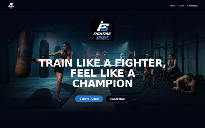 Screenshot of fightingspiritgiussano.com