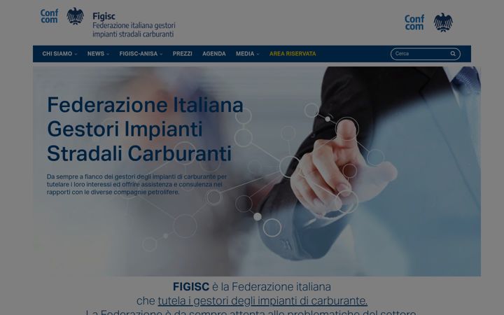 Screenshot of figisc.it