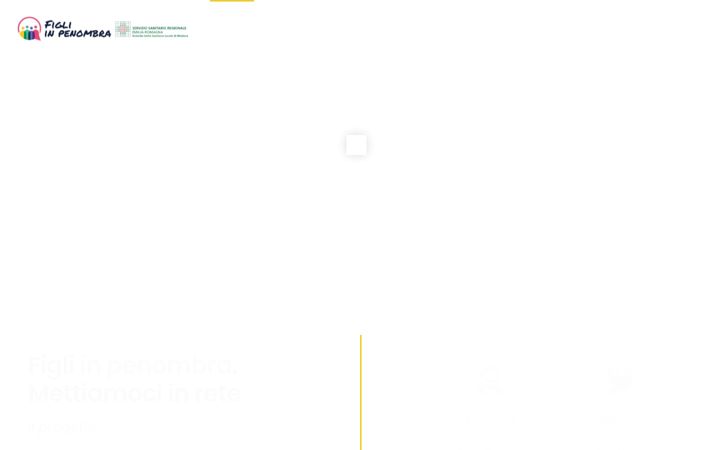 Screenshot of figliinpenombra.it