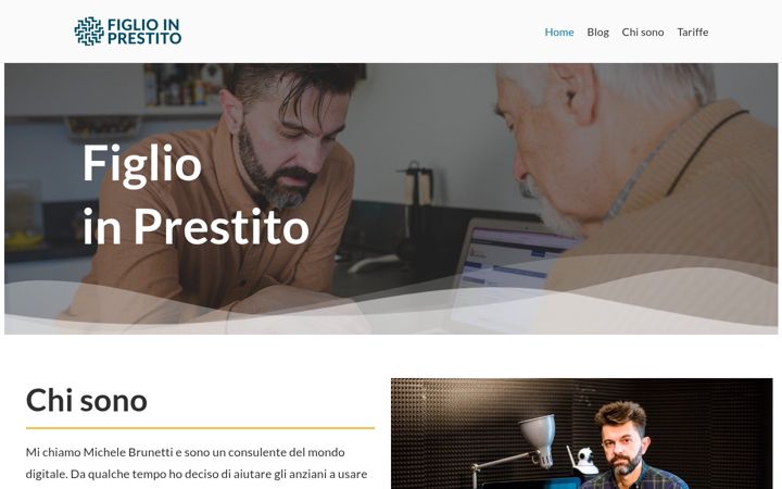 Screenshot of figlioinprestito.it