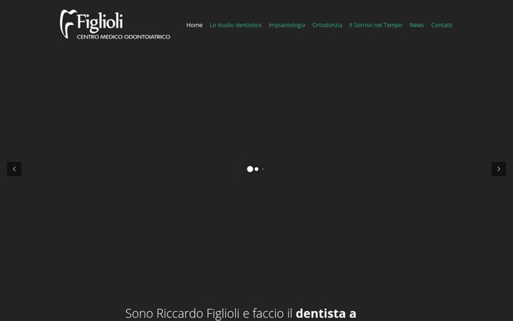 Snímek obrazovky figlioli.it
