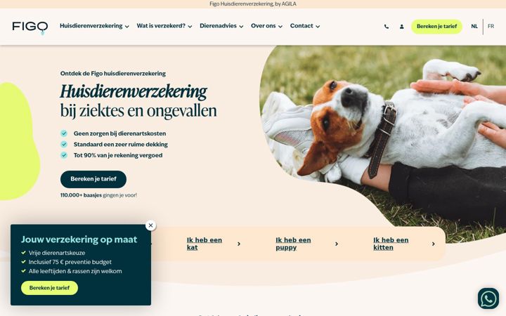Screenshot of figopet.be