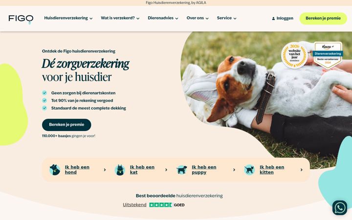 Screenshot of figopet.nl