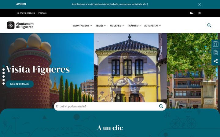 Screenshot of figueres.cat