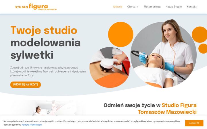 Screenshot of figuratomaszow.pl