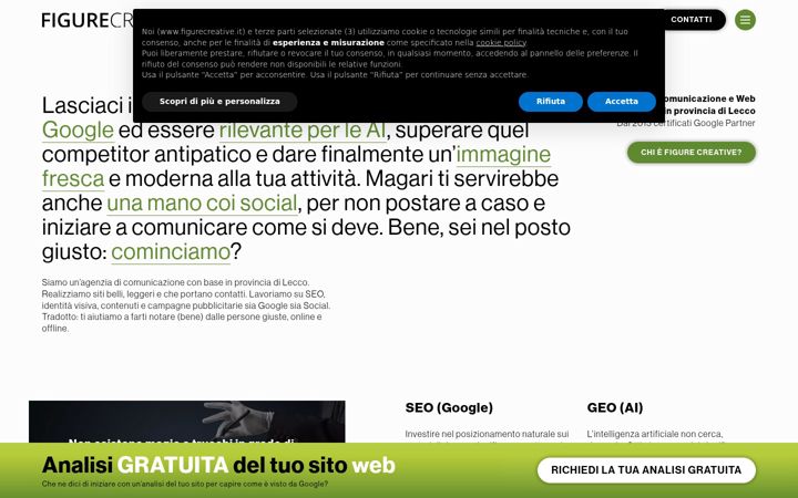 Screenshot of figurecreative.it