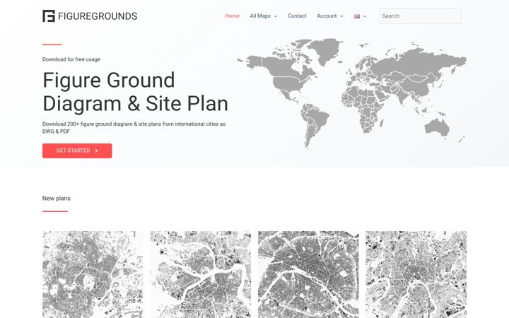 Screenshot of figuregrounds.com